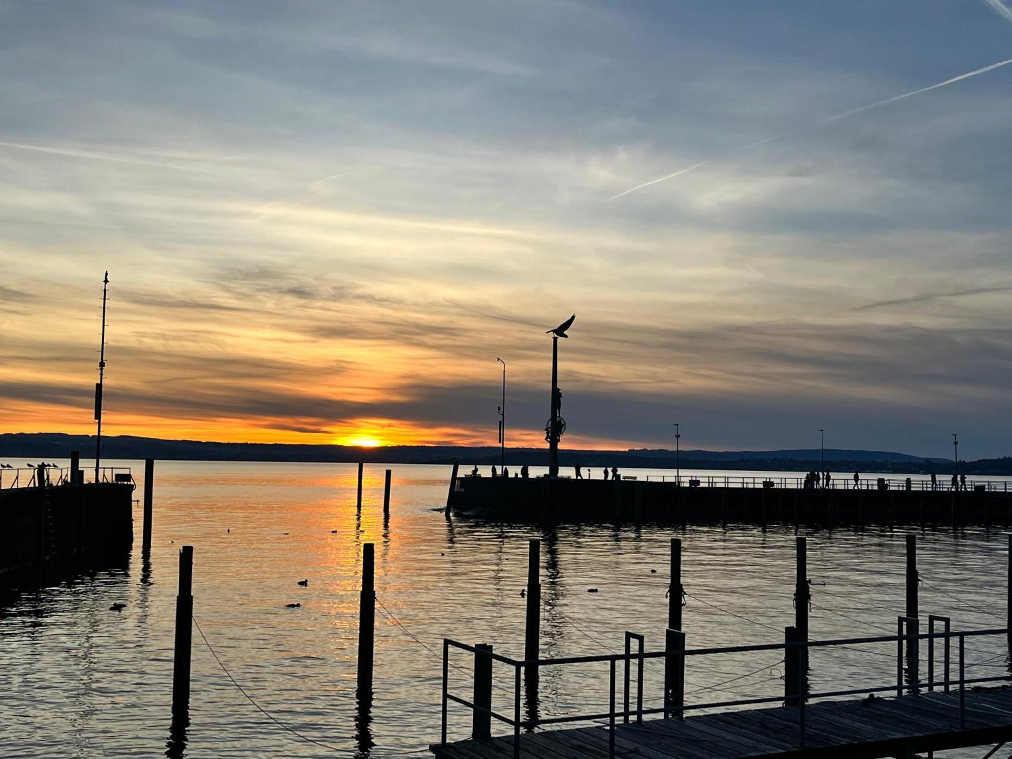 Gaestehaus Am Hafen Meersburg Luaran gambar